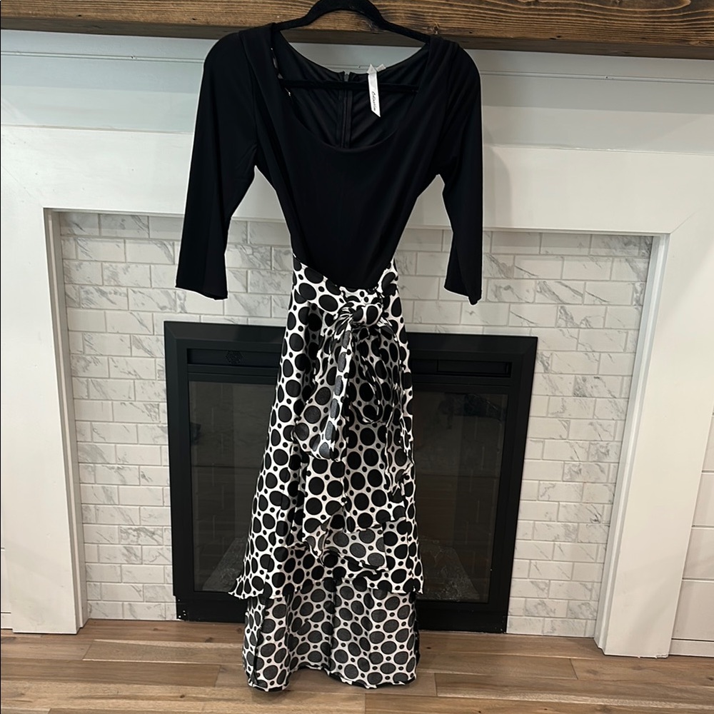 Ny collection Black and White Polka Dot Women's dress 2 for $20